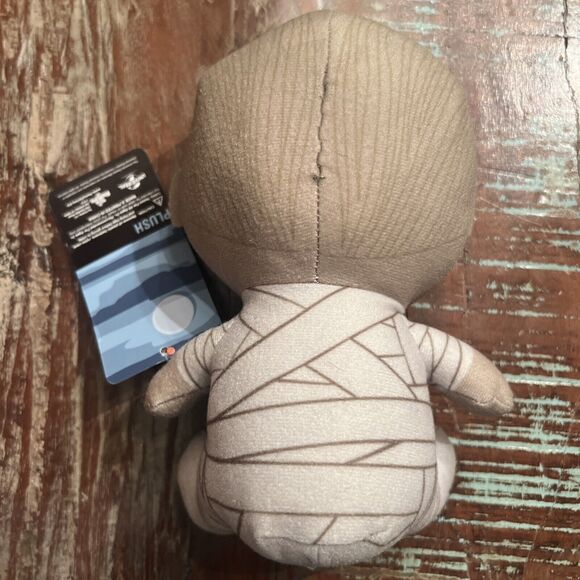 Universal Studios Little MONSTERS MUMMY 7” BIG HEAD Stuffed Toy Doll Plush 2018 - Picture 3 of 5